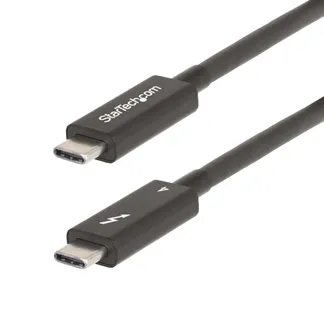 StarTech.com A40G2MB-TB4-CABLE Thunderbolt-Kabel 2 m 40 Gbit/s Schwarz StarTech.com A40G2MB-TB4-CABLE Thunderbolt-Kabel 2 m 40 Gbit/s Schwarz