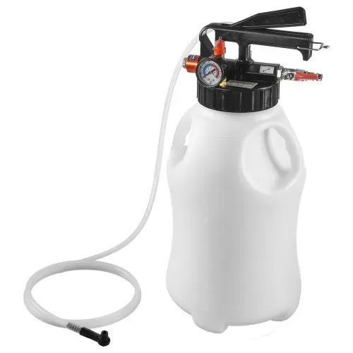 VEVOR Getriebeölpumpe 8 L, Pneumatische Transferpumpe mit 15 ATF-Adaptern, Getriebeöl-Einfüllgerät mit HDPE-Tank, Ölabsaugpumpe, Öleinfüllgerät, Ölfüller, Pumpenwerkzeug für Autos & Boote – Bild 8