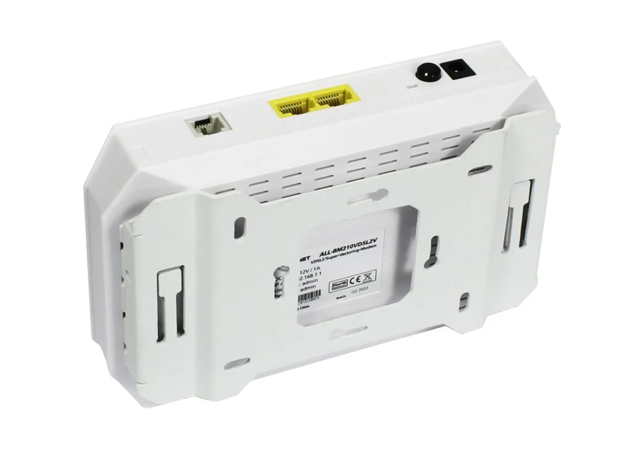 ALLNET ISP Bridge Modem VDSL2 / SuperVectoring zbh. Wandhalter für ALL-BM210 – Bild 4