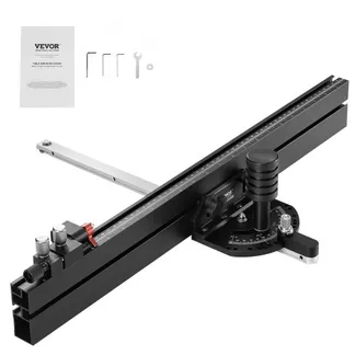 VEVOR Präzisions-Gehrungsanschlag für Tischkreissägen, Standardschlitz, 3/4 x 3/8 Zoll, 61 cm Gitter VEVOR Präzisions-Gehrungsanschlag für Tischkreissägen, Standardschlitz, 3/4 x 3/8 Zoll, 61 cm Gitter
