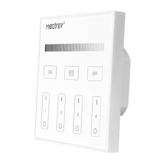 MiBoxer X1 LED DMX 1 in 1 Smart Panel Fernbedienung MiBoxer X1 LED DMX 1 in 1 Smart Panel Fernbedienung