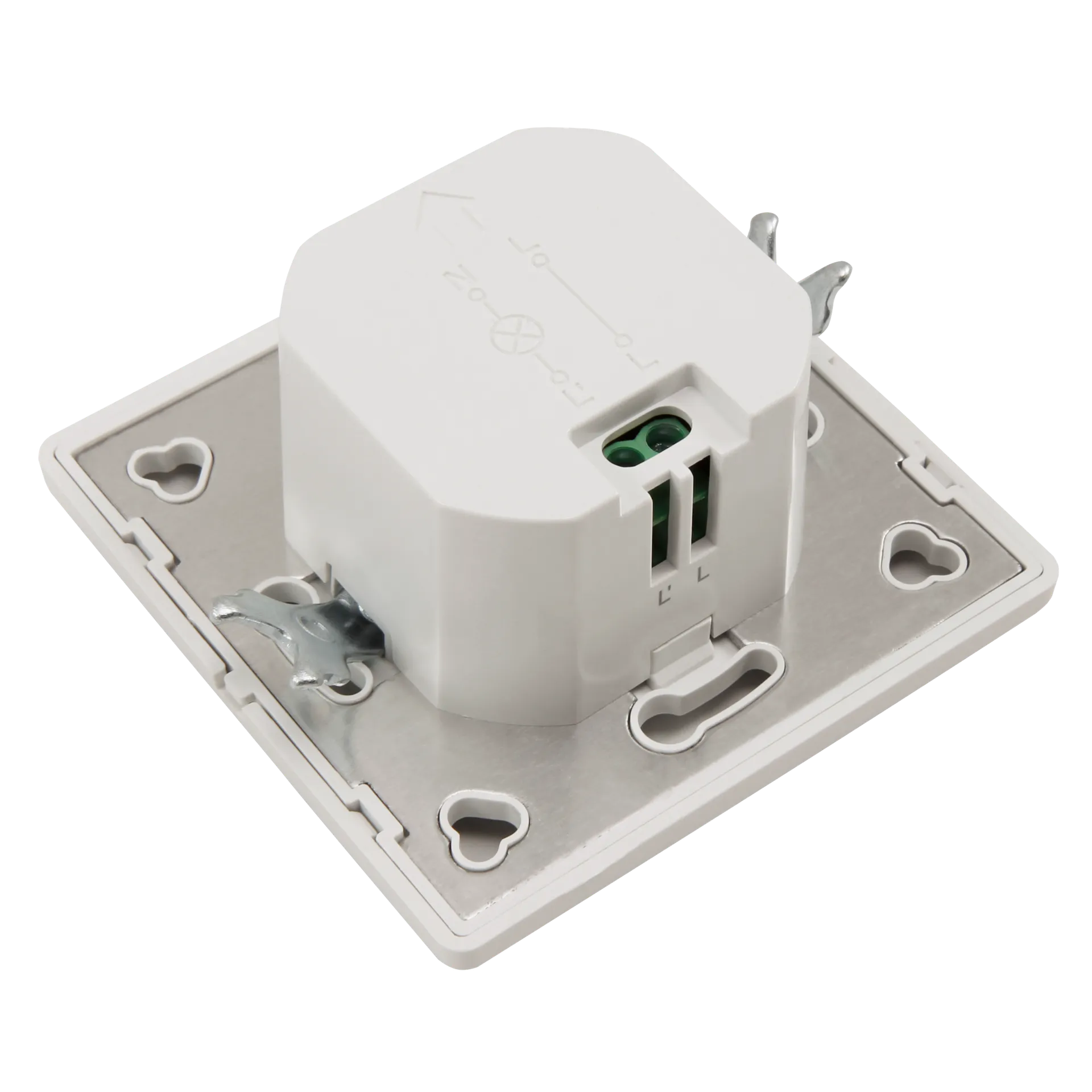 Unterputz IR Bewegungsmelder McShine ''LX-31'' 190°, 500W, LED geeignet, weiß – Bild 4