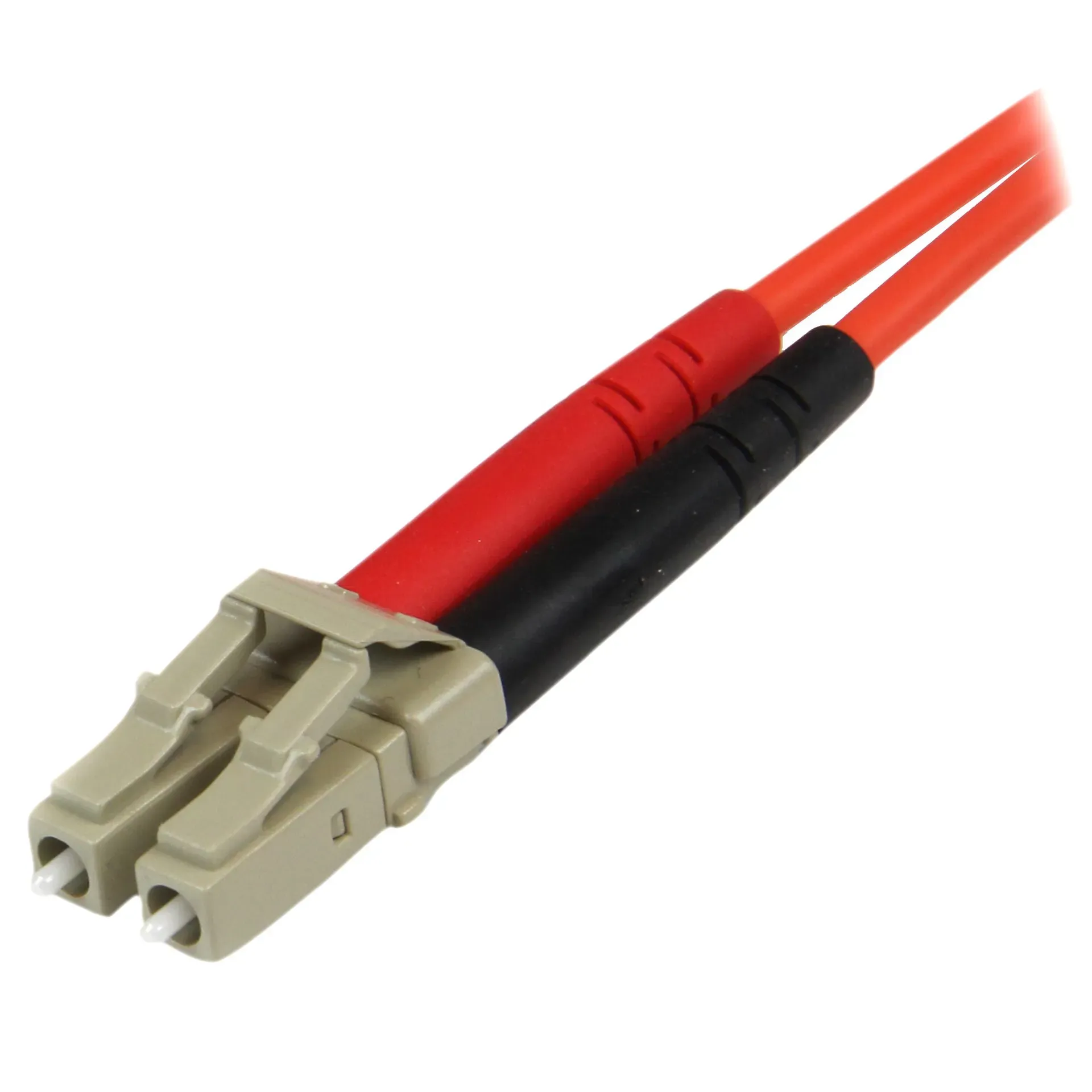 StarTech.com Multimode LC auf ST Glasfaserkabel 1m - LWL / Glasfaser 50/125µ Duplex Patchkabel – Bild 3