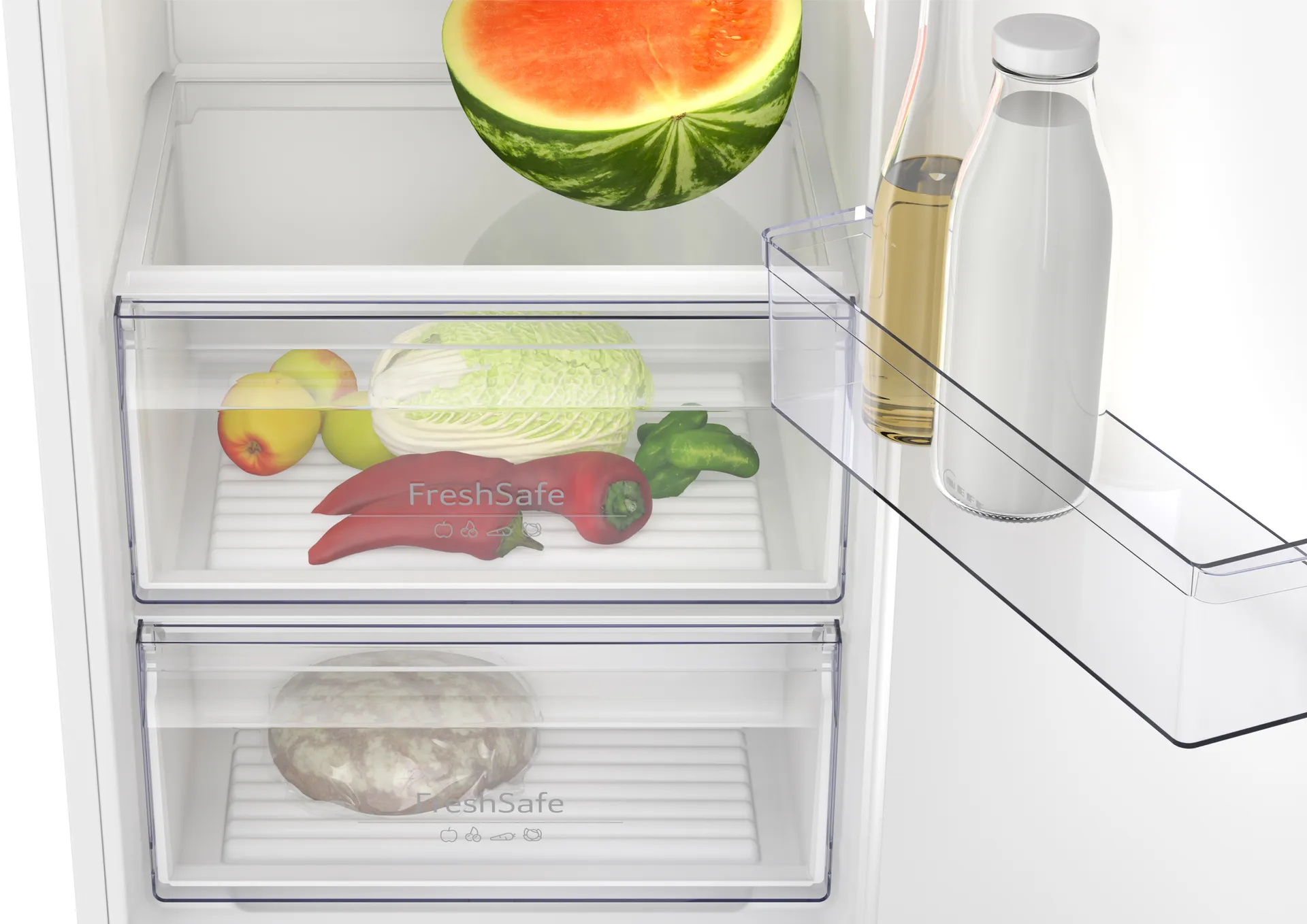 Neff KI2821SE0 Kühl- und Gefrierkombination Integriert 280 l E Weiß – Bild 4