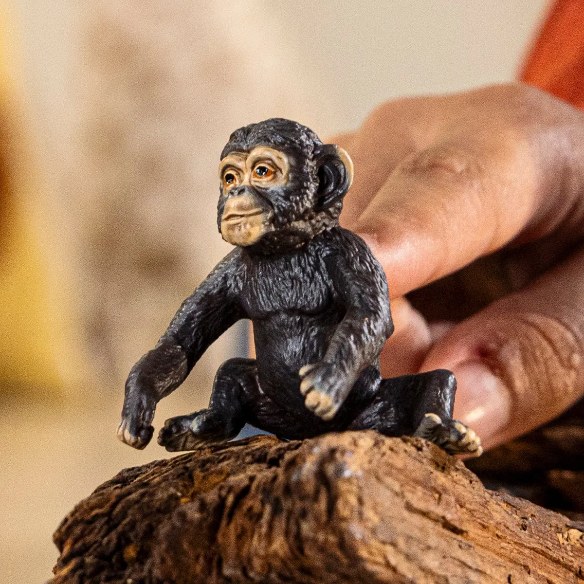 schleich WILD LIFE Schimpansen Junges – Bild 2
