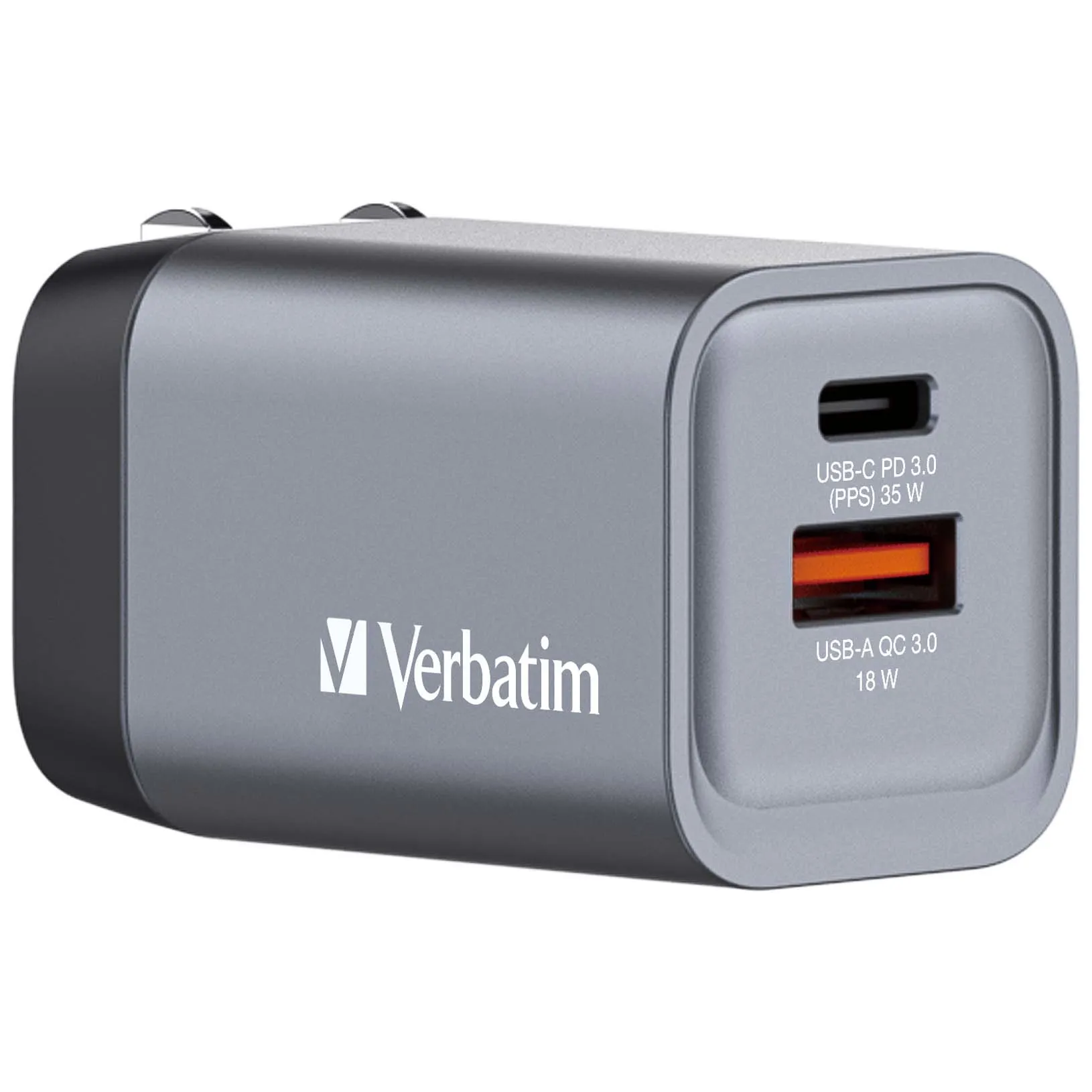 Verbatim GNC-35 Universal Schwarz, Grau AC Schnellladung Drinnen Verbatim GNC-35 Universal Schwarz, Grau AC Schnellladung Drinnen