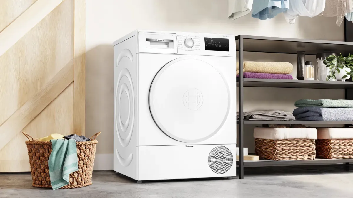 Bosch Serie 4 WTH83VV4 Wäschetrockner Freistehend Frontlader 8 kg Weiß – Bild 4