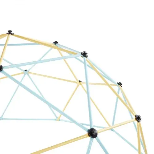VEVOR Kletterkuppel geometrisches Klettergerüst mit 2 Basketbällen & Netz (305 cm), 453 kg belastbares Klettergerüst, Klettergerät für Kinder von 3 bis 10 Jahren Gartenspielzeug Spielplatz – Bild 10