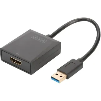 USB 3.2 Gen 1 Adapter, USB-A Stecker > HDMI Buchse USB 3.2 Gen 1 Adapter, USB-A Stecker > HDMI Buchse