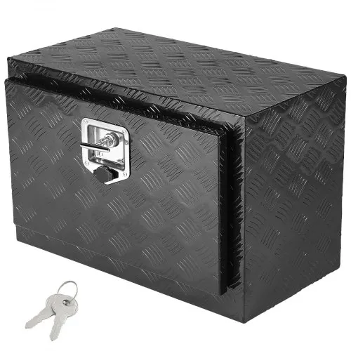 VEVOR Truckbox Werkzeugbox, Unterboden-Anhängerbox, Werkzeugkasten 612 x 310 x 360 mm Pickup-Aufbewahrungsbox, Aluminiumlegierung, 30 kg belastbarer Werkzeugkasten, abschließbare Aufbewahrungsbox VEVOR Truckbox Werkzeugbox, Unterboden-Anhängerbox, Werkzeugkasten 612 x 310 x 360 mm Pickup-Aufbewahrungsbox, Aluminiumlegierung, 30 kg belastbarer Werkzeugkasten, abschließbare Aufbewahrungsbox