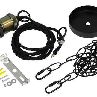 Synergy 21 E27 BIG-LED Fassung 2 Kupfer mit Kette Synergy 21 E27 BIG-LED Fassung 2 Kupfer mit Kette