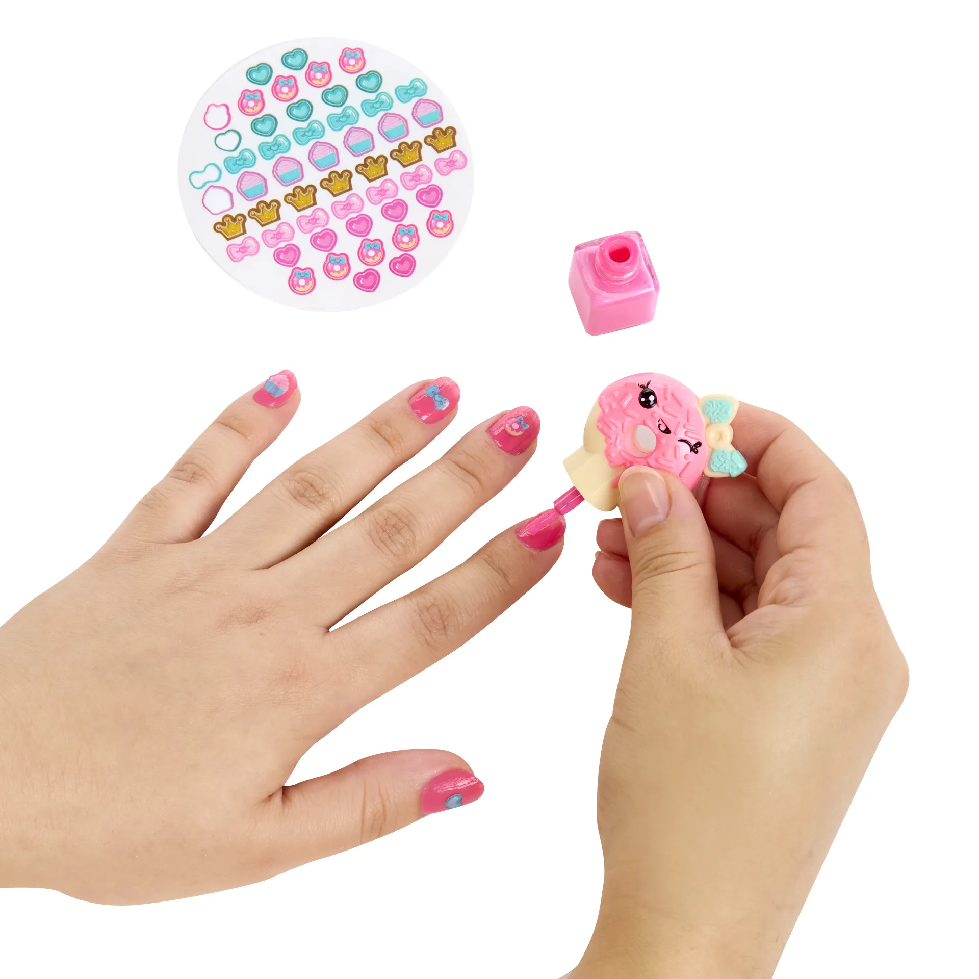 MGA Entertainment Yummiland Beauty Bag Playset + Lip Gloss Doll - Cupcake Beauty Bag – Bild 4