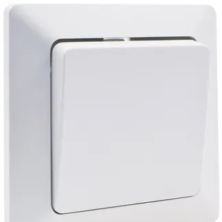 MILOS Wechsel-Schalter, UP, weiß matt 250V~/ 10A, inkl. Rahmen, Steckanschluss MILOS Wechsel-Schalter, UP, weiß matt 250V~/ 10A, inkl. Rahmen, Steckanschluss