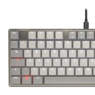 CHERRY KC 500 MX LP TKL Tastatur Heimbüro USB QWERTZ Deutsch Grau CHERRY KC 500 MX LP TKL Tastatur Heimbüro USB QWERTZ Deutsch Grau