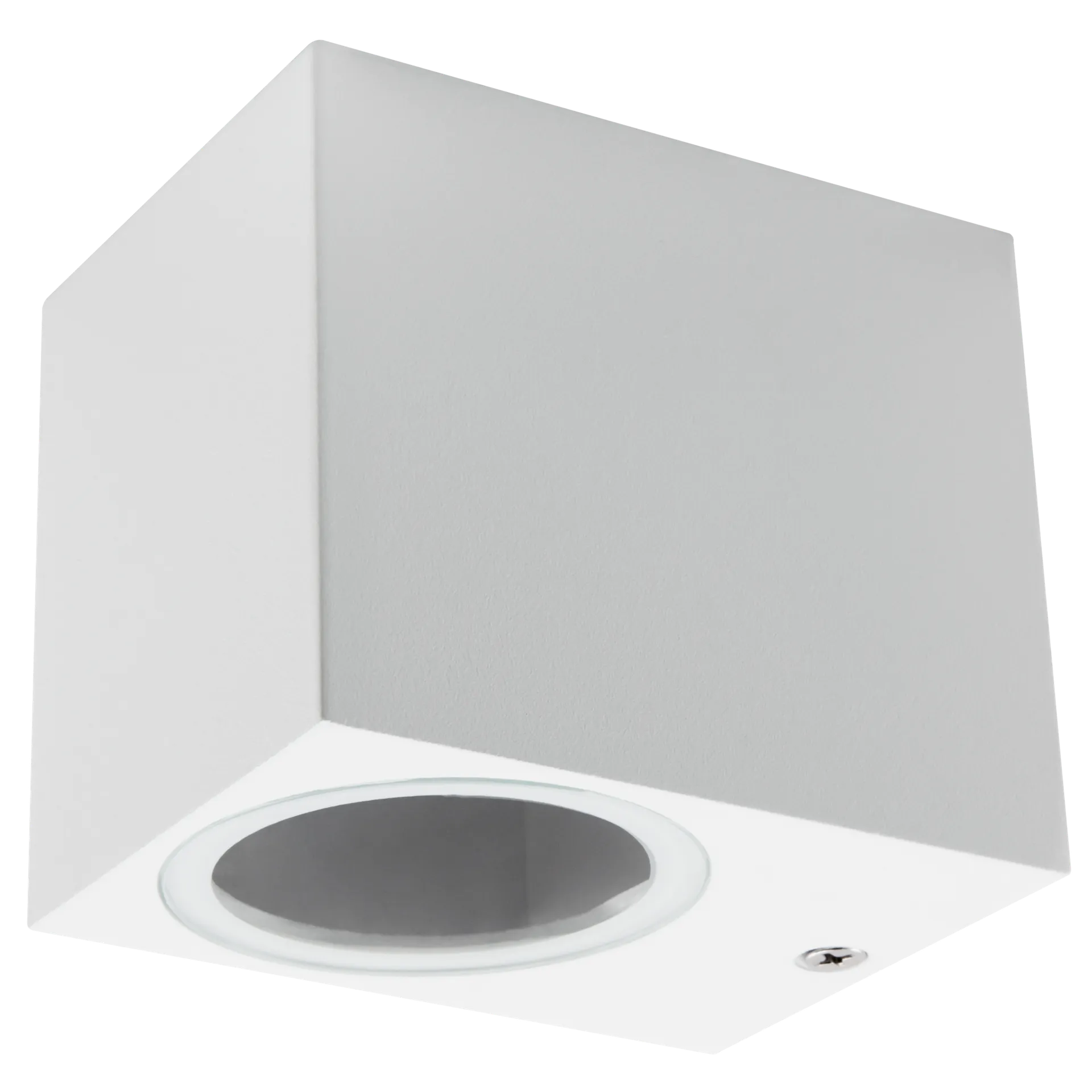 Wandleuchte McShine “Square-W“ weiß, IP44, 1x GU10, Aluminium Gehäuse Wandleuchte McShine “Square-W“ weiß, IP44, 1x GU10, Aluminium Gehäuse