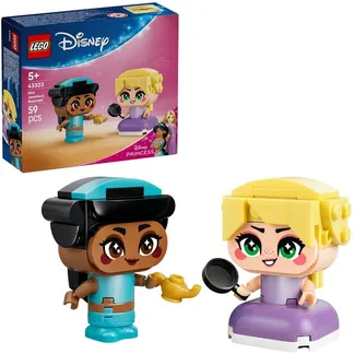 43303 Disney Princess Die Mini-Prinzessinnen Jasmin & Rapunzel, Konstruktionsspielzeug 43303 Disney Princess Die Mini-Prinzessinnen Jasmin & Rapunzel, Konstruktionsspielzeug