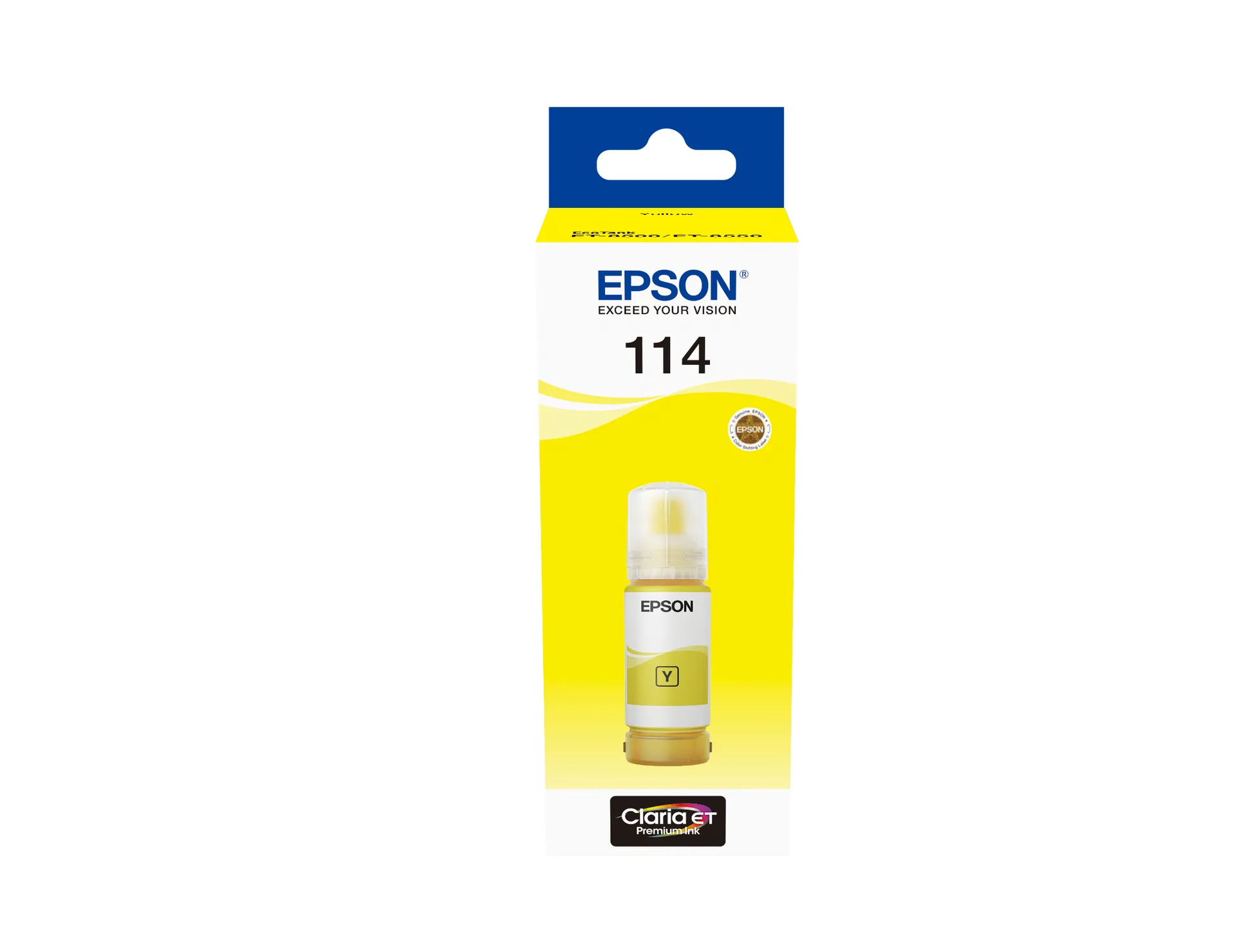 Epson 114 EcoTank Yellow ink bottle Epson 114 EcoTank Yellow ink bottle