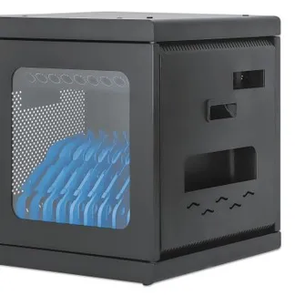 Manhattan 180924 Wagen / Schrank für das Management mobiler Geräte Schrank zur Verwaltung tragbarer Geräte Schwarz Manhattan 180924 Wagen / Schrank für das Management mobiler Geräte Schrank zur Verwaltung tragbarer Geräte Schwarz