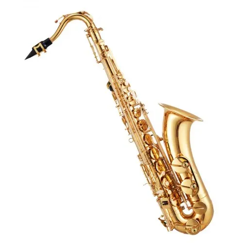 VEVOR Tenorsaxophon, B-Dur, Messingsaxophon-Anfängerset mit Tragetasche, Mundstück, Gurten, Reinigungstuch, Handschuhen, Umhängeband, 23-Tasten-Tenorsaxophon-Set, für Anfänger & Schüler, Gold – Bild 9