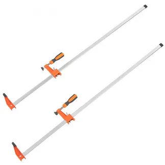 VEVOR Stangenklemmen für die Holzbearbeitung, F-Klemme, 2er-Pack, 91,4cm Klemme/Spreizer, 272,16kg Last VEVOR Stangenklemmen für die Holzbearbeitung, F-Klemme, 2er-Pack, 91,4cm Klemme/Spreizer, 272,16kg Last
