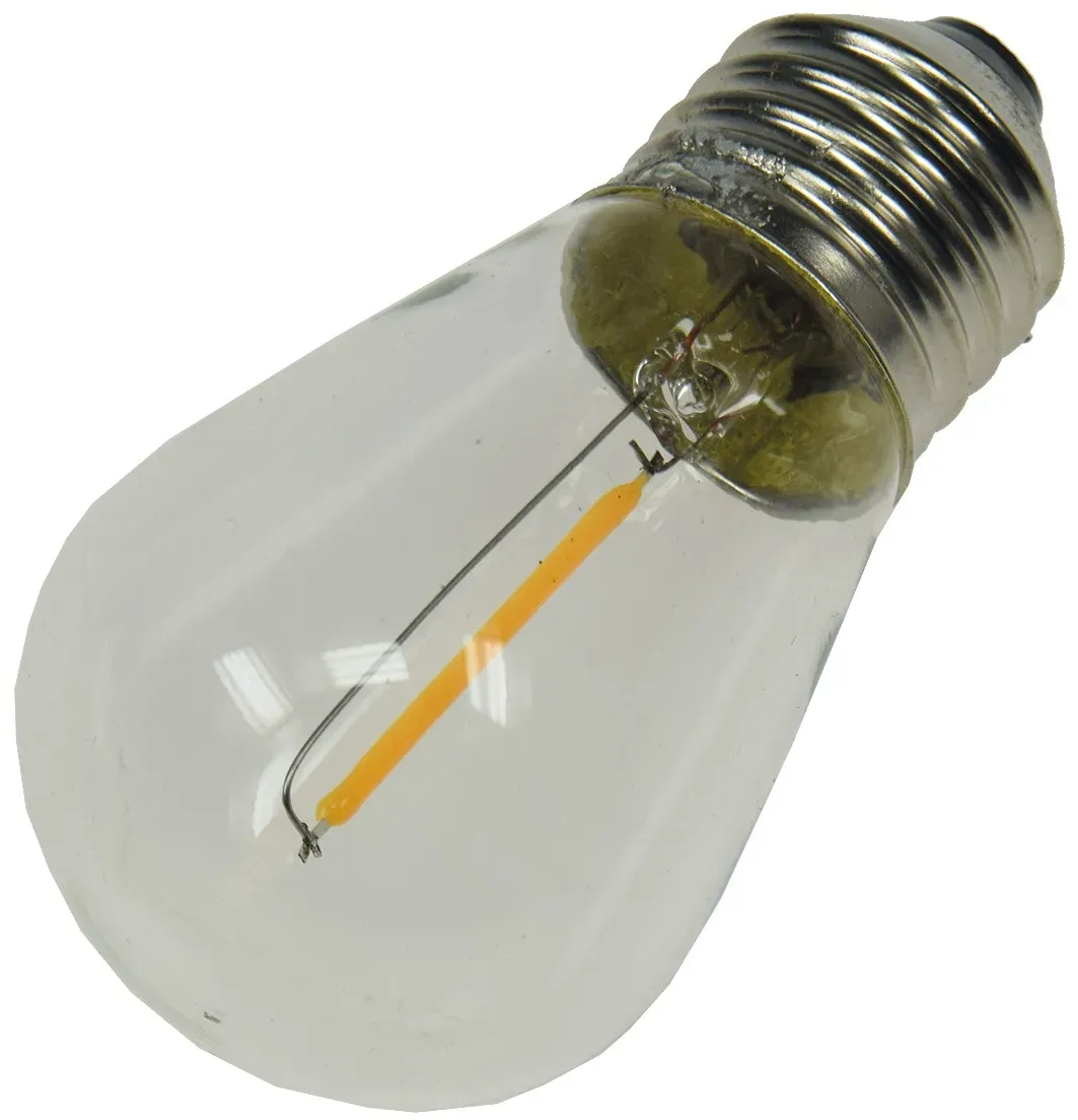 Ersatz-Lampe Filament E27 12V / 0,8W für Biergarten-Lichterkette „CT-BGL 15“ # ACHTUNG! Nie an 230V betreiben! # Ersatz-Lampe Filament E27 12V / 0,8W für Biergarten-Lichterkette „CT-BGL 15“ # ACHTUNG! Nie an 230V betreiben! #