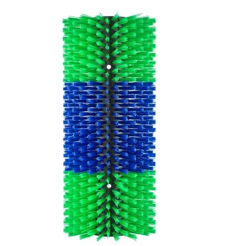 VEVOR Kratzbürste 43x19 cm, Viehbürste 1 Stk. inkl. 4 Schrauben, Rinderkratzer zur Linderung von Rückenjucken, Massage-& Pflege-Kratzwerkzeug für Pferde, Rinder, Schafe & Schweine, Grün & Blau – Bild 8