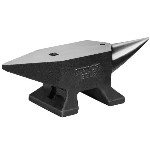 VEVOR Amboss Einzelner Hornamboss 10 kg Stahlamboss Geschmiedeter Amboss Robuster Hornamboss Schmied Juweliere Metallschmied Schmiedewerkzeug Geeignet für Nieten, Abflachen, Schmieden und Formen – Bild 9