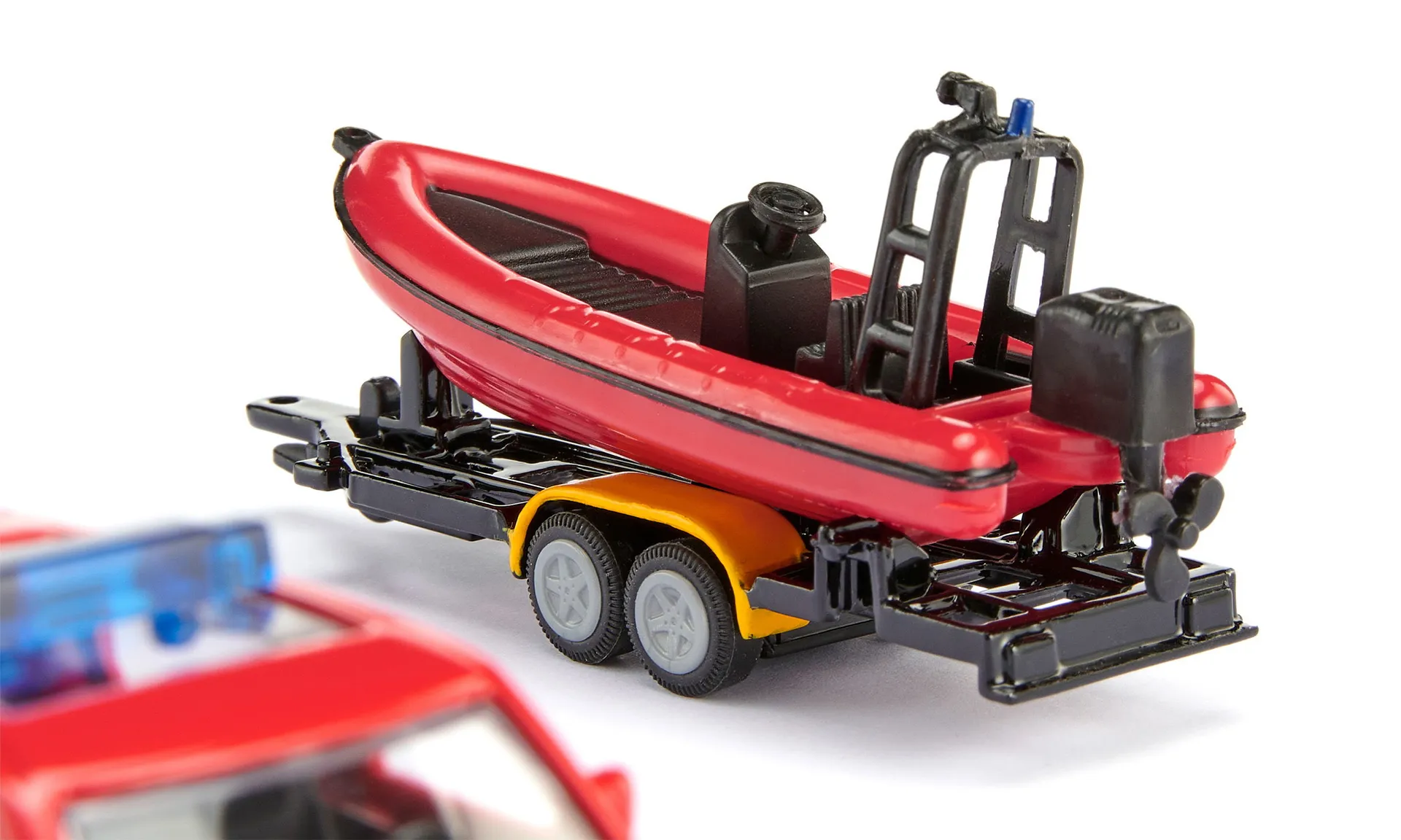 Siku Land Rover Defender with boat SUV-Modell Vormontiert – Bild 3