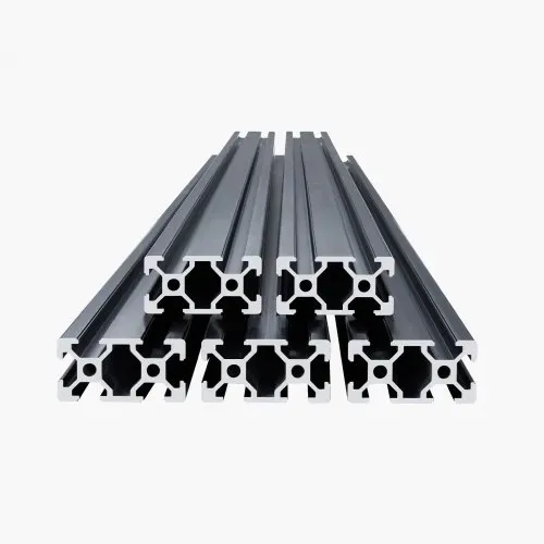 VEVOR 5er Set Aluprofil 1500 mm T-Nut 2040 Aluminium-Strangpressprofil, eloxierte Linearschiene nach europäischem Standard, Nutenprofil für 3D-Drucker, CNC-Maschine DIY, Lasergravur, Schwarz – Bild 8