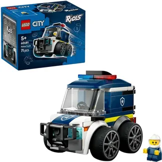 60481 City Coole Flitzer – Polizei-Truck, Konstruktionsspielzeug 60481 City Coole Flitzer – Polizei-Truck, Konstruktionsspielzeug