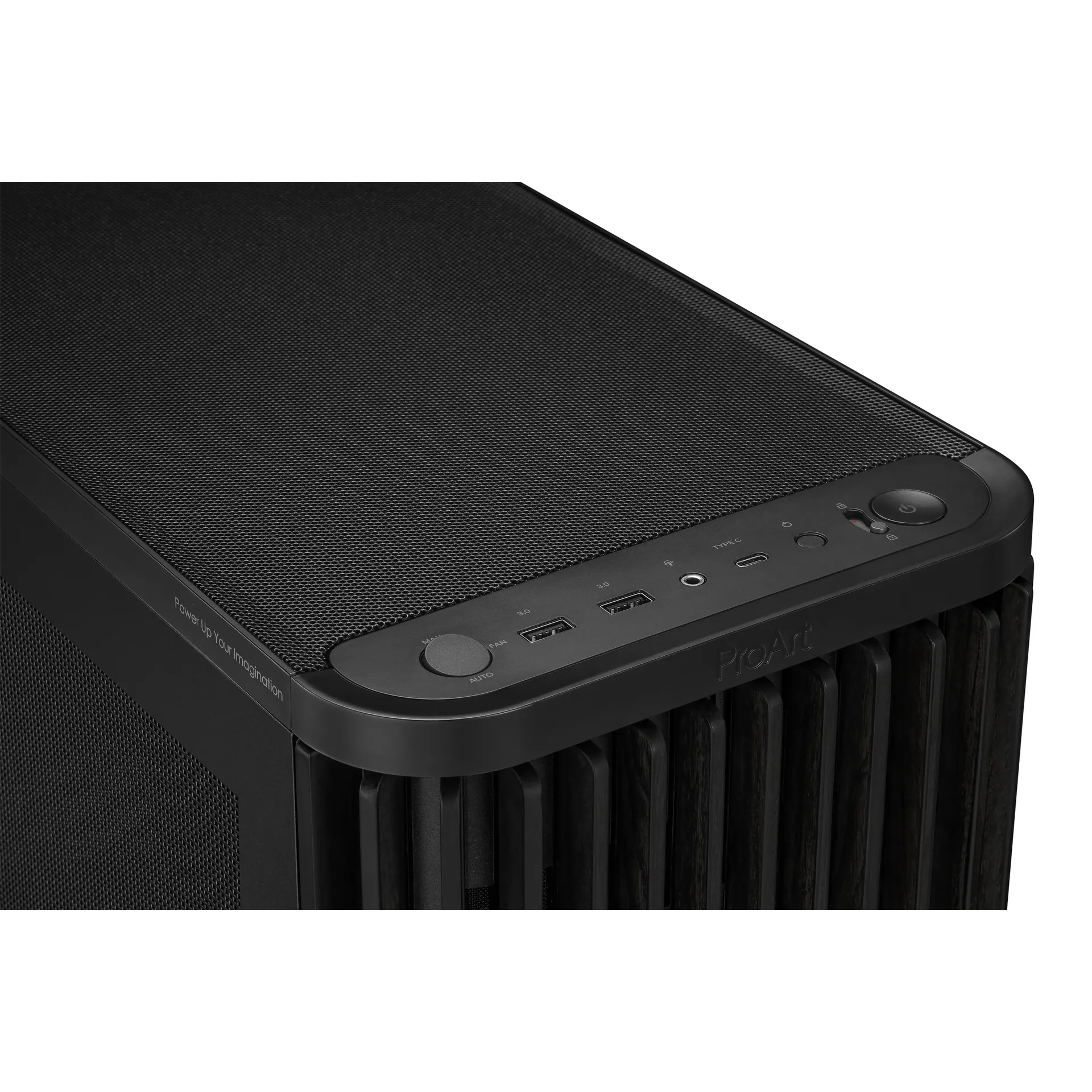 ASUS ProArt PA401 Wood Edition Mesh Panel Schwarz – Bild 6