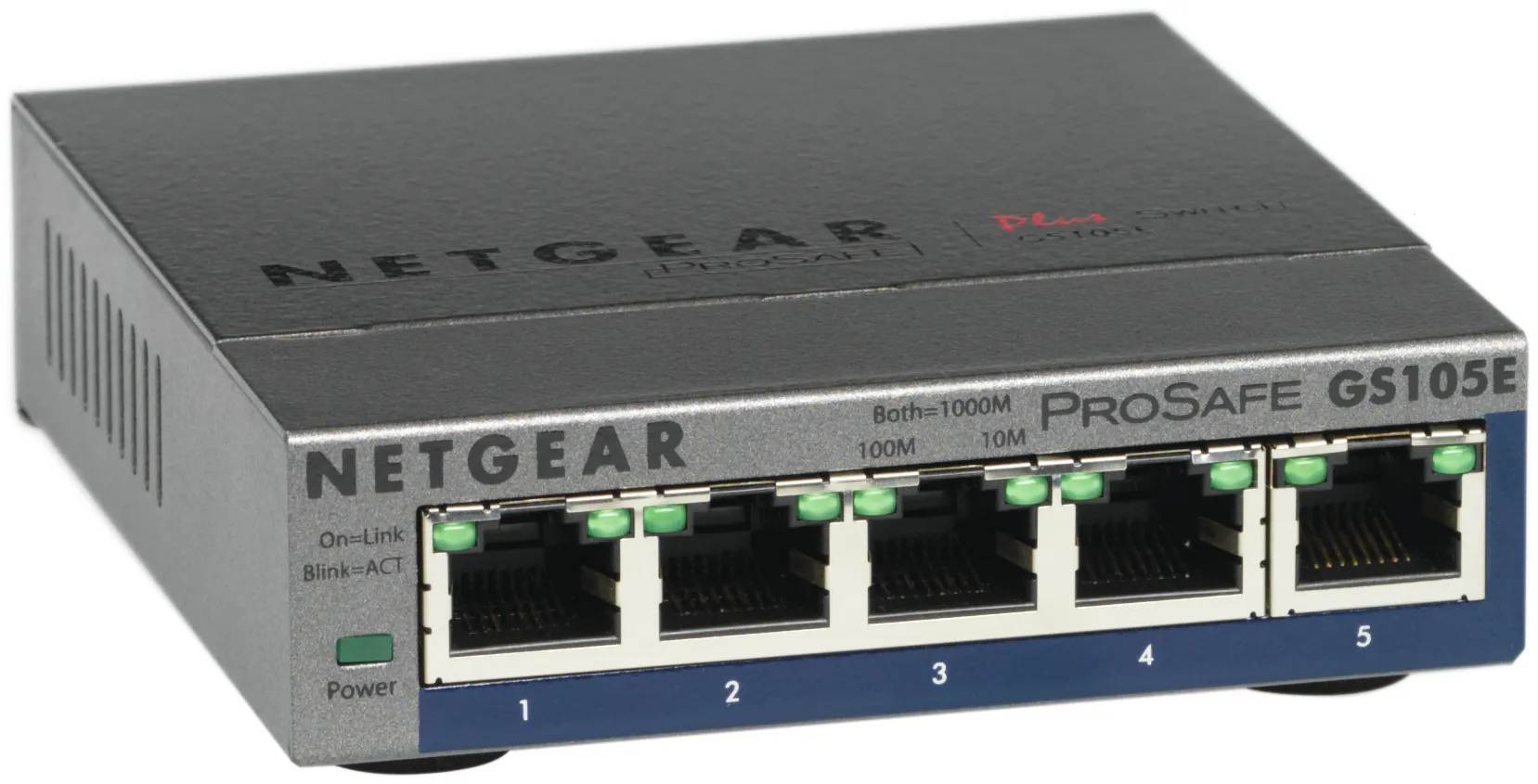 NETGEAR GS105E-200PES Netzwerk-Switch Managed L2/L3 Gigabit Ethernet (10/100/1000) Grau – Bild 3