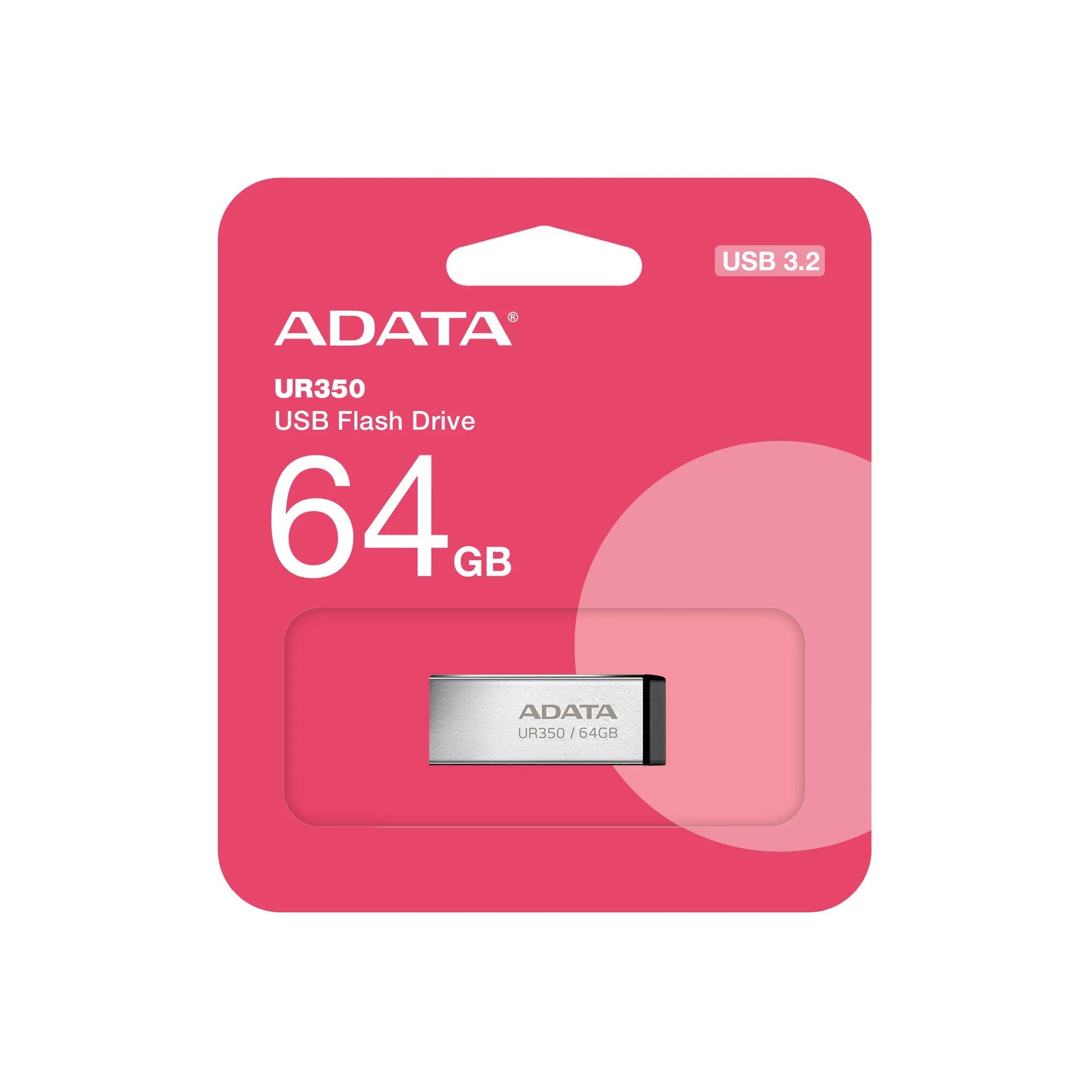 ADATA UR350 USB-Stick 64 GB USB Typ-A 3.2 Gen 1 (3.1 Gen 1) Schwarz – Bild 5