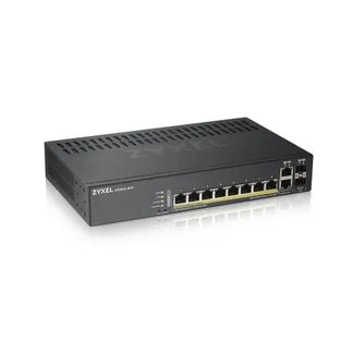 Zyxel GS1920-8HPV2 Managed Gigabit Ethernet (10/100/1000) Power over Ethernet (PoE) Schwarz Zyxel GS1920-8HPV2 Managed Gigabit Ethernet (10/100/1000) Power over Ethernet (PoE) Schwarz