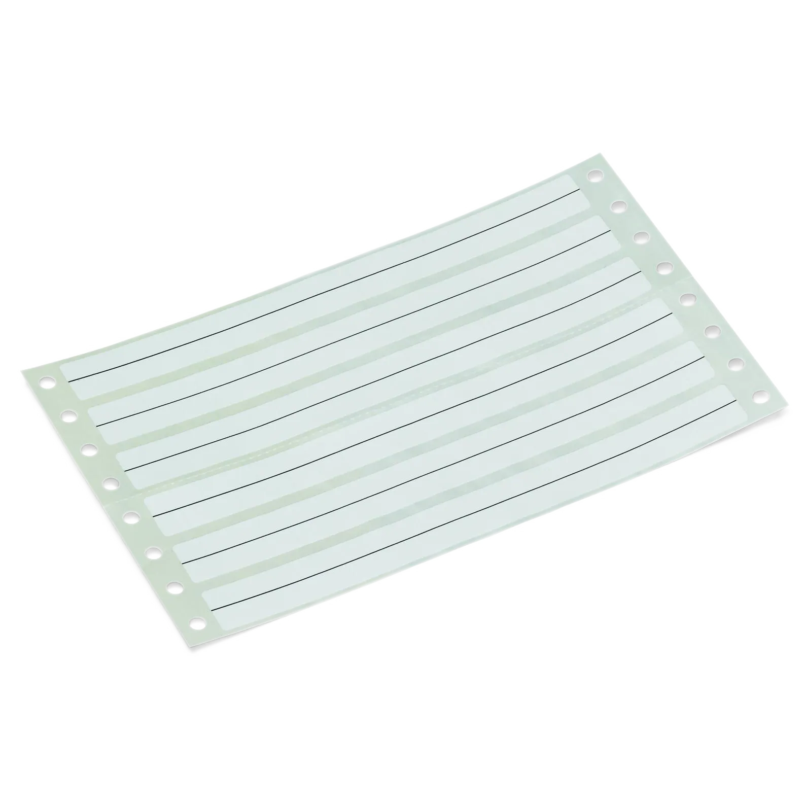 Beschriftungsstreifen WAGO, permanent, klebend, weiß Beschriftungsstreifen WAGO, permanent, klebend, weiß