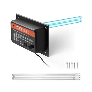 VEVOR HVAC-Luftreiniger für das ganze Haus, 36 W, 254 nm, UV-UVC-Licht im Kanal für Klimaanlagenkanäle, Luftwäscher mit 1 Ersatzbirne, HVAC-UV-Lampen, Air-Purifier für Klimaanlagen VEVOR HVAC-Luftreiniger für das ganze Haus, 36 W, 254 nm, UV-UVC-Licht im Kanal für Klimaanlagenkanäle, Luftwäscher mit 1 Ersatzbirne, HVAC-UV-Lampen, Air-Purifier für Klimaanlagen