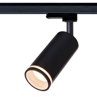 Strahler EINLICHT für Schienensystem “MASTA RING“ GU10, ØxL 60x110mm, schwarz Strahler EINLICHT für Schienensystem “MASTA RING“ GU10, ØxL 60x110mm, schwarz