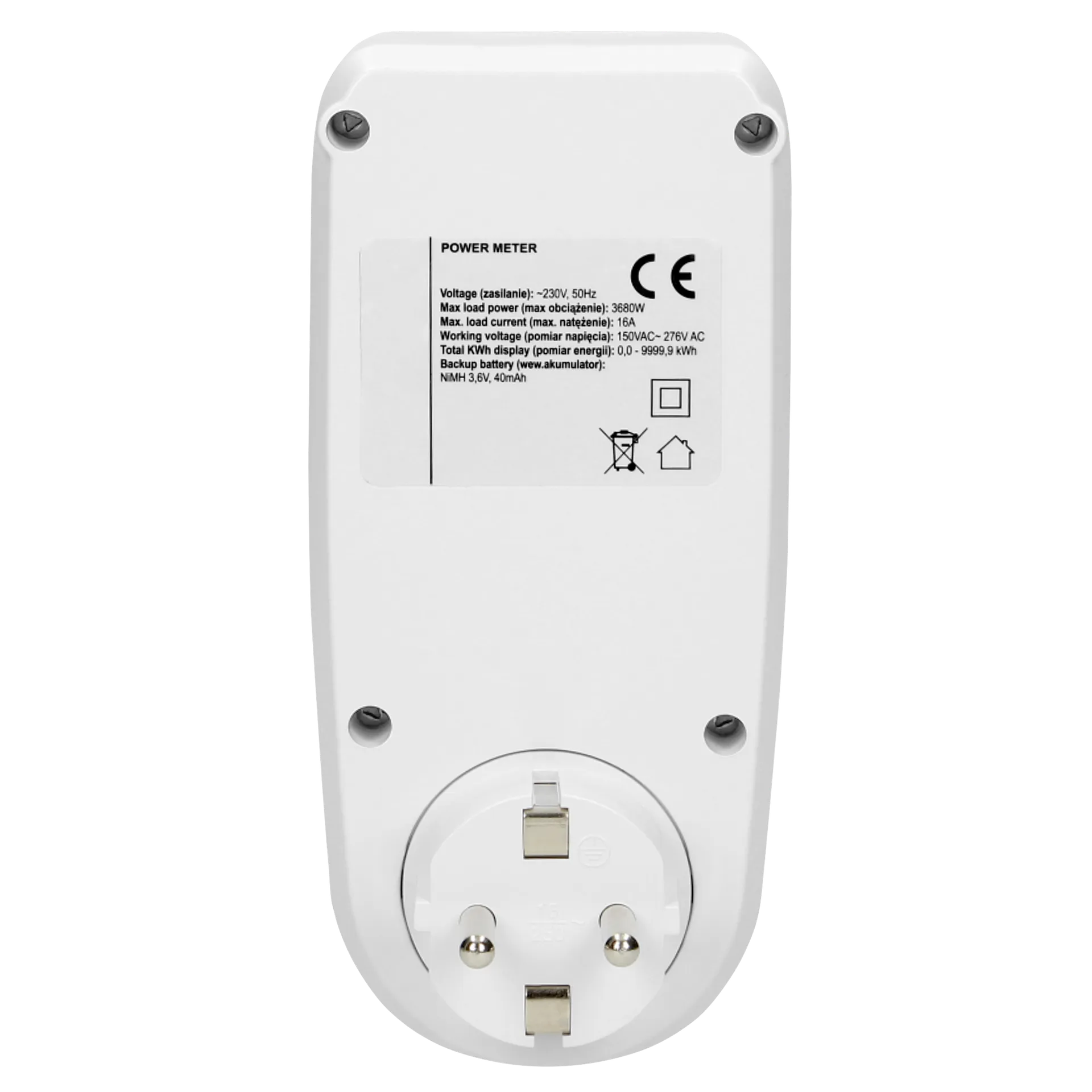 Energiekosten-Messgerät mit LCD-Display, max. 3.680W – Bild 4