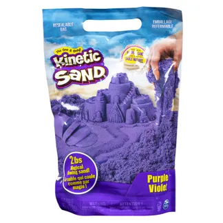 Kinetic Sand – Lilafarbener Sand im Beutel, 907 g, original magischer Sand aus Schweden für Indoor-Sandspiel, für Kinder ab 3 Jahren, fördert Feinmotorik, wiederverschließbar Kinetic Sand – Lilafarbener Sand im Beutel, 907 g, original magischer Sand aus Schweden für Indoor-Sandspiel, für Kinder ab 3 Jahren, fördert Feinmotorik, wiederverschließbar