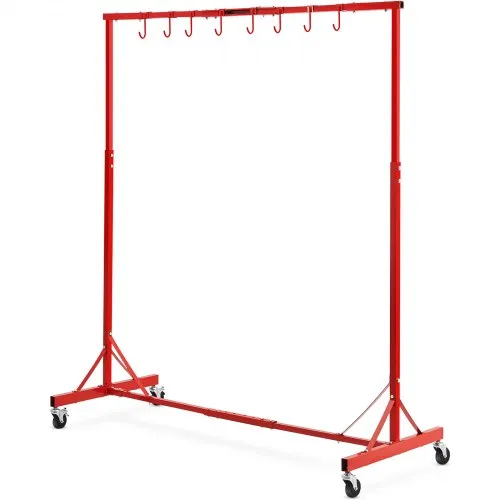 VEVOR Lackierständer, 1,5 – 2,1 m höhenverstellbar, 30 kg Tragkraft, Lackierständer für Autos, Lackiertrocknerständer mit 8 Haken und 4 Schwenkrädern, Karosserieständer für Autowerkstätten und Garagen VEVOR Lackierständer, 1,5 – 2,1 m höhenverstellbar, 30 kg Tragkraft, Lackierständer für Autos, Lackiertrocknerständer mit 8 Haken und 4 Schwenkrädern, Karosserieständer für Autowerkstätten und Garagen