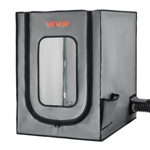 VEVOR 3D-Druckergehäuse Druckerzelt (55 x 65 x 75 cm), staubdichte & wasserfeste Schutzhülle mit konstanter Temperatur & LED-Beleuchtung, kompatibel mit Photon Mono/Mars 3, FDM/LCD-Drucker – Bild 9