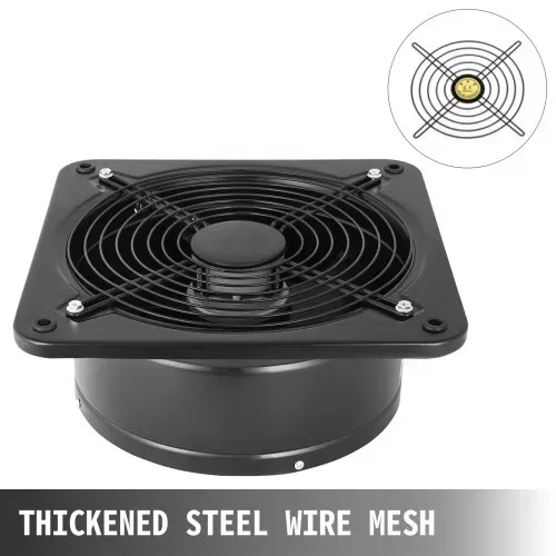 VEVOR 220V Axialventilator Wandventilator 107W Wandventilator 50Hz Wandlüfter 2800 U Ventilator Lüfter – Bild 4