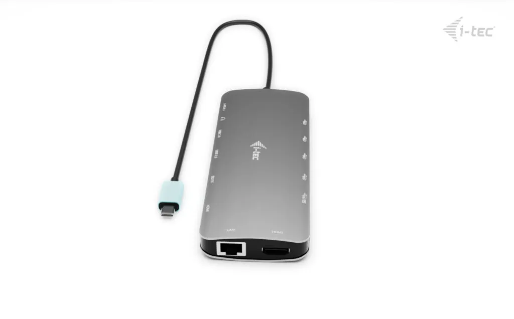 i-tec Metal USB-C Nano 3x Display Dock, 2x HDMI 1x USB-C video + Power Delivery 140W – Bild 4