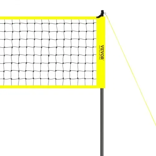 VEVOR Volleyballnetz Höhenverstellbar Volleyballnetz Set, Tragbarer Beachvolleyball-Netz, Outdoor Volleyballnetz Faltbare Volleyballnetz mit Volleyball & Tragetasche, für Garten Strand Rasen usw. – Bild 9
