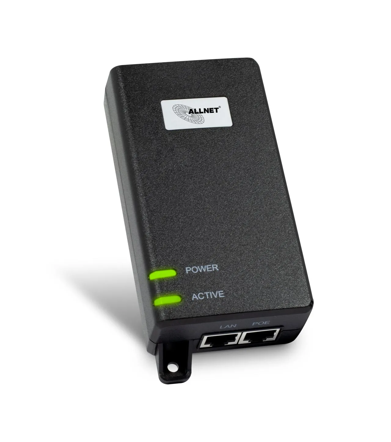 ALLNET PoE Injektor 1G/2.5G/5G PoE & PoE bt (15,4W/30W/60W) / Kunststoffgehäuse / "ALL-PI102-5G" – Bild 4