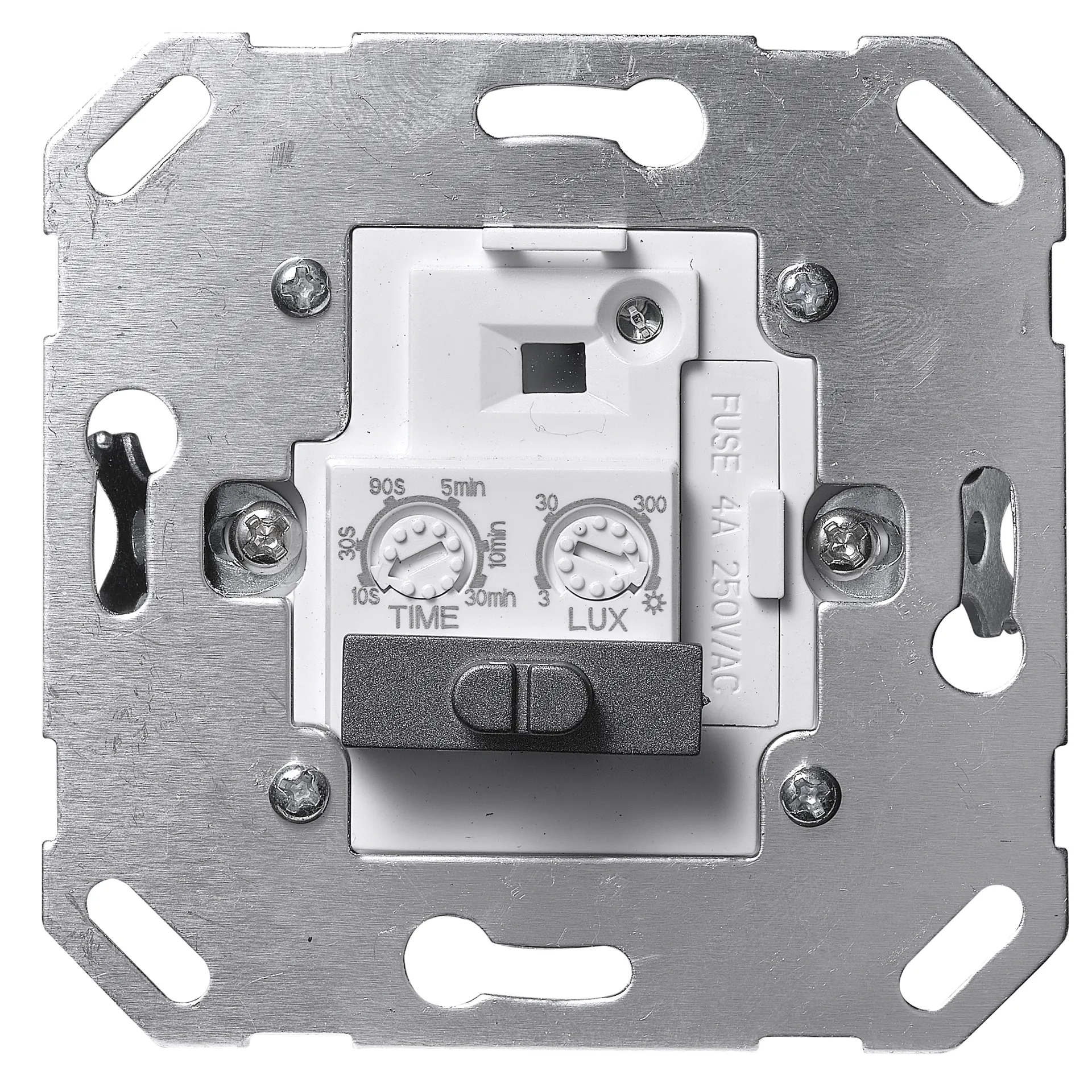 Unterputz IR Bewegungsmelder McPower ''Flair'' 160°, 750W, LED geeignet, anthrazit – Bild 3