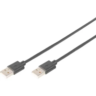 USB 2.0 Anschlusskabel USB-A (Stecker) > USB-A (Stecker) USB 2.0 Anschlusskabel USB-A (Stecker) > USB-A (Stecker)