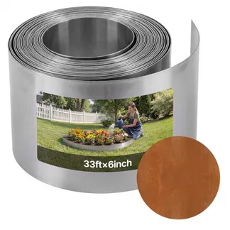 VEVOR Rasenkante Cortenstahl, 10 m x 15 cm Beeteinfassung inkl. Handschuhen, Metall Gartenpalisade, Mähkante, Beetumrandung zur Gartengestaltung, Beetbegrenzung für Blumenbeete & Gartenwege VEVOR Rasenkante Cortenstahl, 10 m x 15 cm Beeteinfassung inkl. Handschuhen, Metall Gartenpalisade, Mähkante, Beetumrandung zur Gartengestaltung, Beetbegrenzung für Blumenbeete & Gartenwege