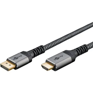 Plus DisplayPort > HDMI Adapterkabel, 4K @ 60Hz Plus DisplayPort > HDMI Adapterkabel, 4K @ 60Hz
