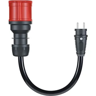 Adapter für Gemini flex 22 kW, CEE rot Drehstrom 32A > Haushaltssteckdose Adapter für Gemini flex 22 kW, CEE rot Drehstrom 32A > Haushaltssteckdose